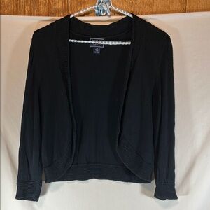 Chaps Classic Women's Black Sweater